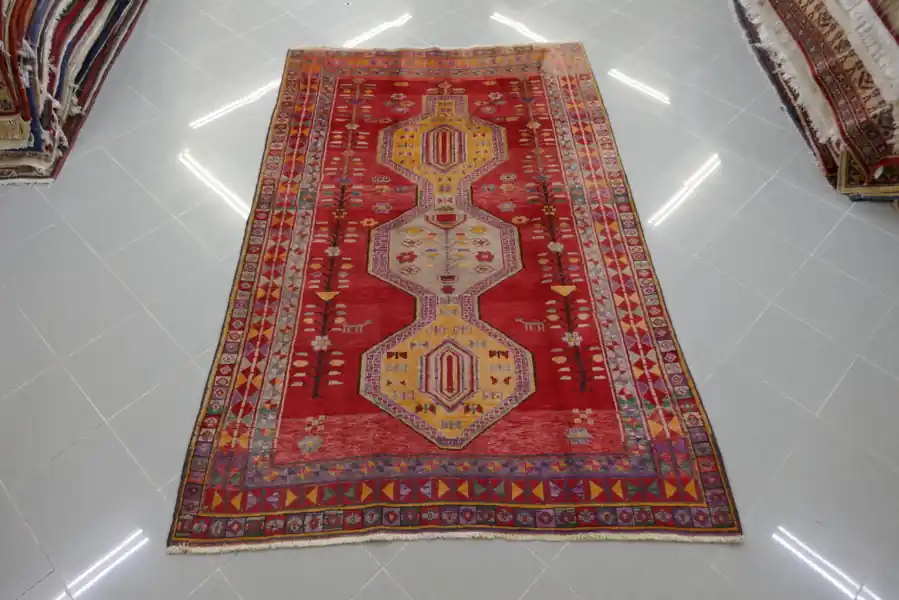 Tappeto Persiano Meshkin Azarbaijan 233×149-N.15011