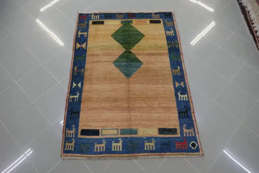 Tappeto Persiano Gabbeh Gashgai 167×118-N.10336