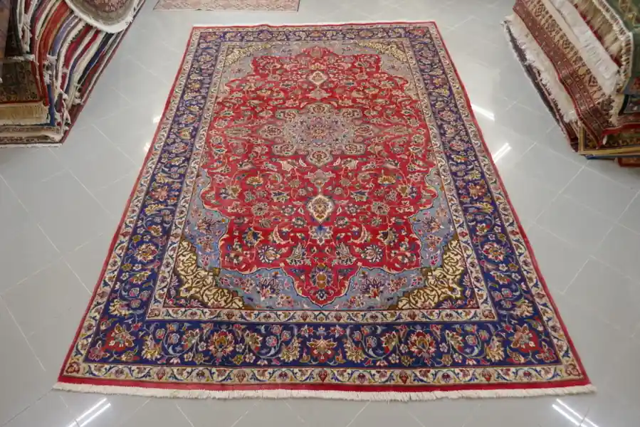 Tappeto Persiano Isfahan Najafabad 307×205-N.15015