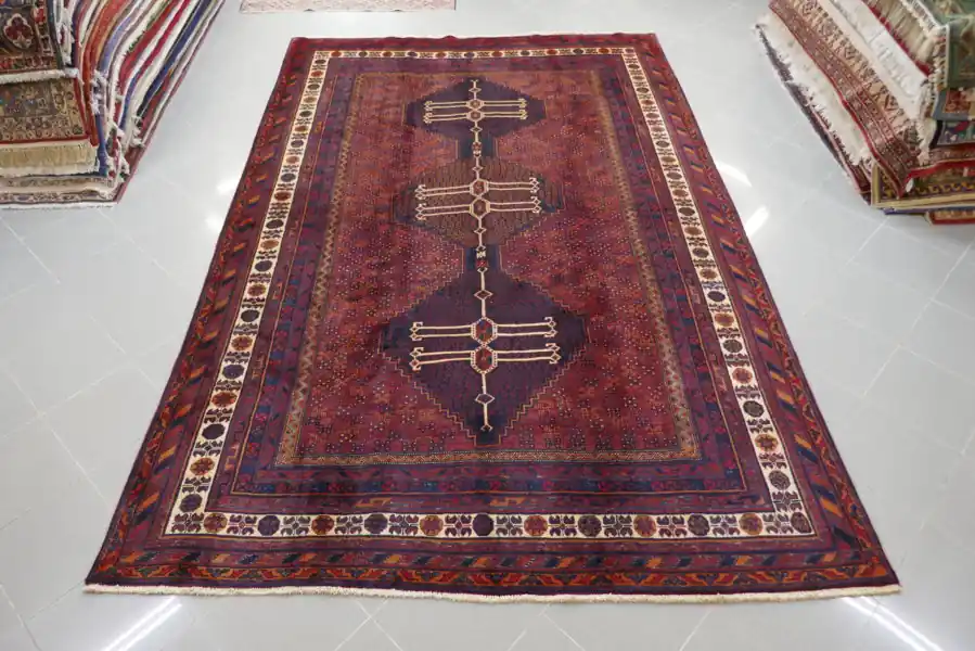 Tappeto Persiano Afshari Sirjan 318×210-N.15012