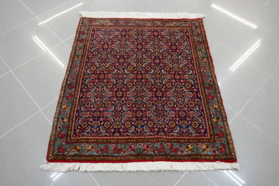 Piccolo Tappeto Persiano Bijar 85×73-N.14850