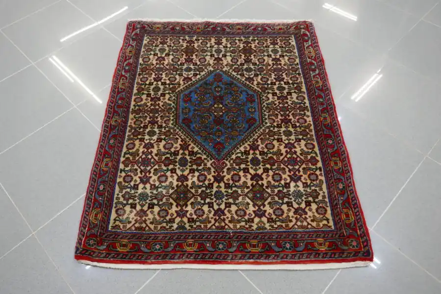 Piccolo Tappeto Persiano Bijar 92×73-N.14836