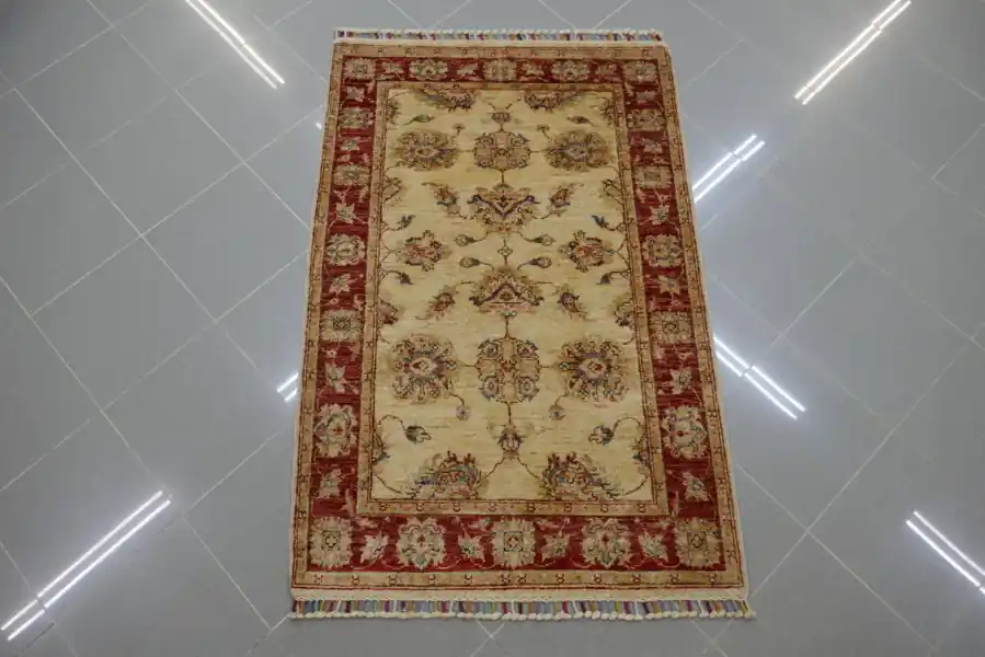 Piccolo Tappeto Ziegler Extra Color Avorio 140×93-N.14704