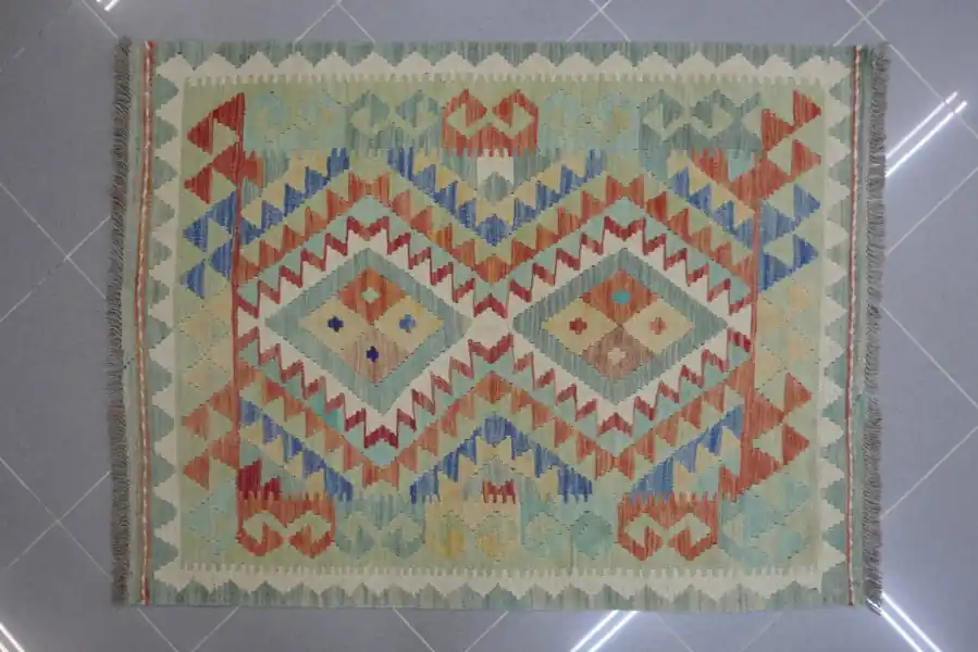 Kilim Afghano 121×92-N.14698