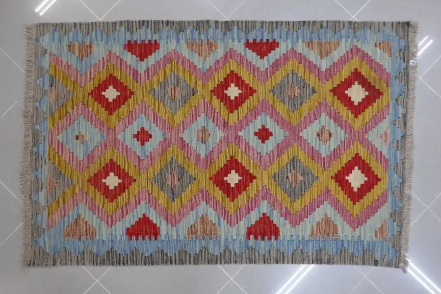 Kilim Afghano 123×82-N.14701