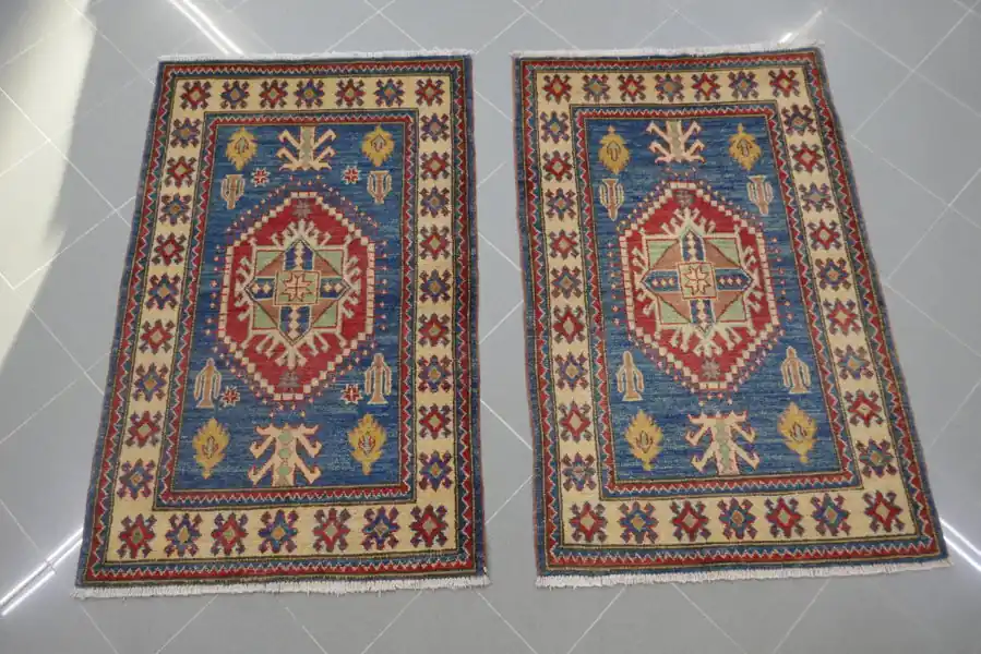 Scendiletti Uzbek Kazak 136×86-134×86 N.14723-14724