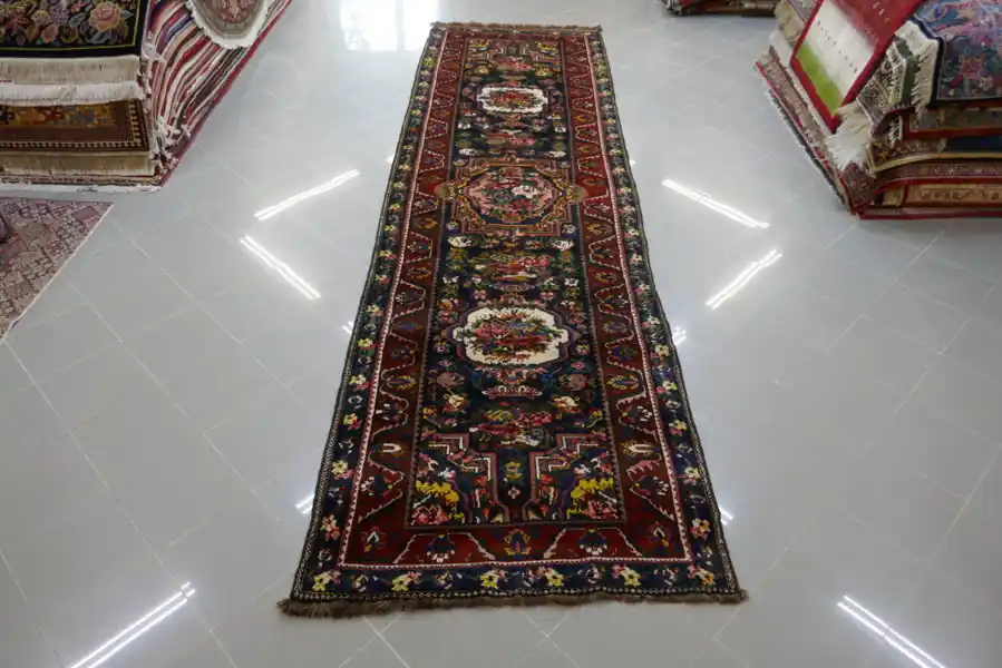 Passatoia Persiana Bakhtiari BIBIBAFT 416X118-N.10464