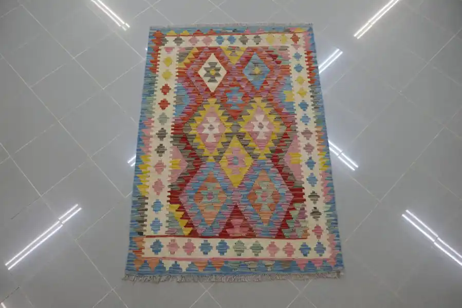 Kilim Afghano 147×104-N.14662