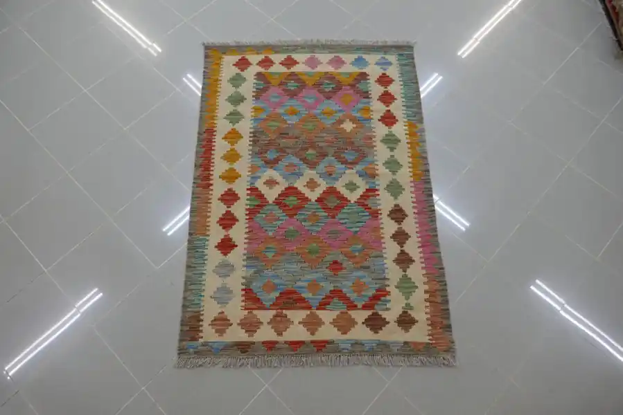 Kilim Afghano 145×100-N.14665