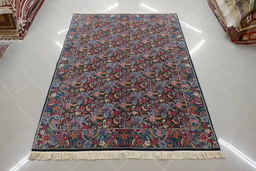 Tappeto Berkana Cina Floreale Firmato 245×183-N.14680