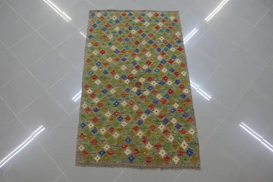 Kilim Afghano 146×95-N.14646