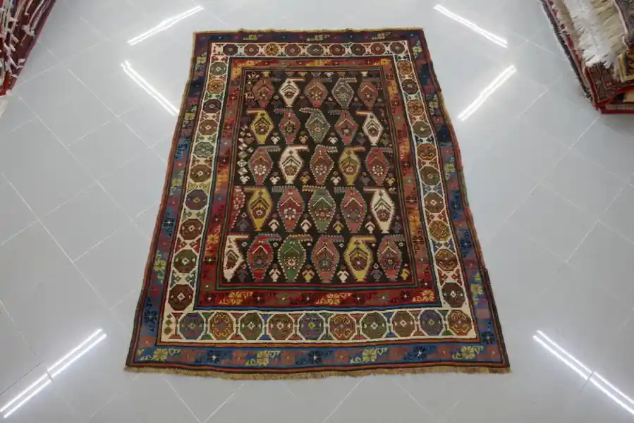 Tappeto Antico Karabagh Caucaso 202×145-N.14658