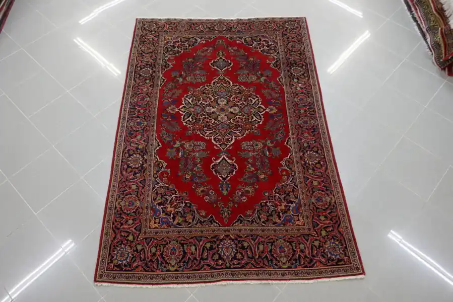 Antico Tappeto Keshan, Persia 191×131-N.13656