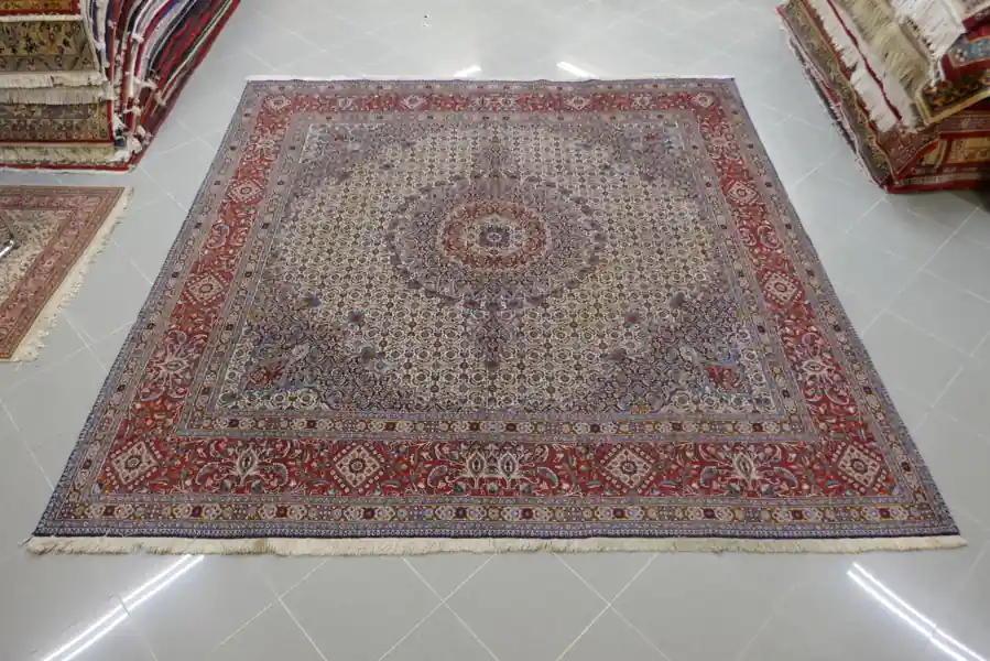 Tappeto Persiano Mud Quadrato da Salotto 249×249-N.14579