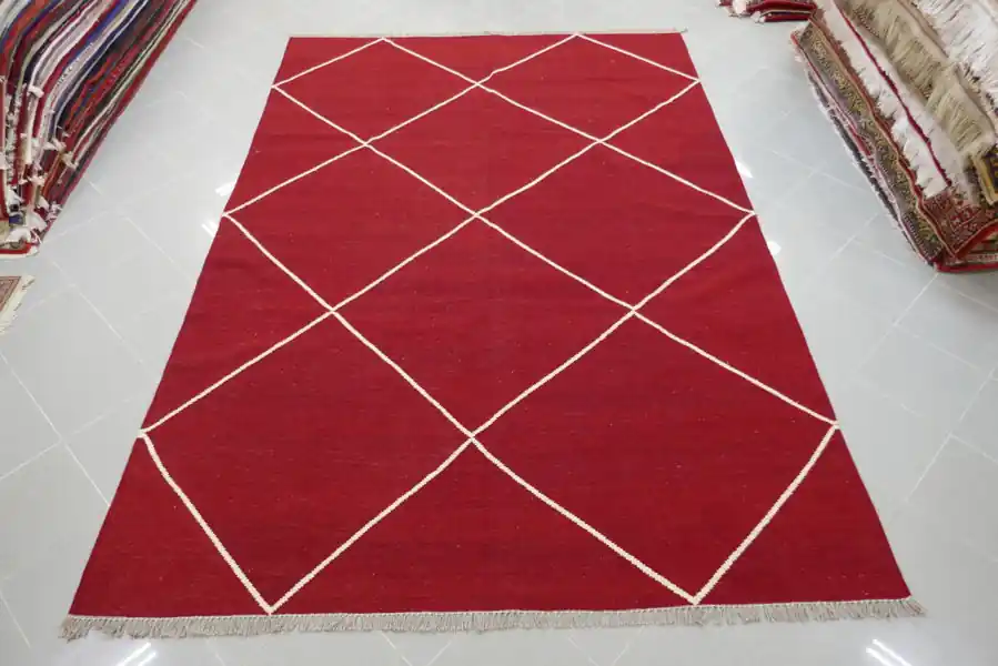 Kilim Afghano Berbero 298×204-N.14558