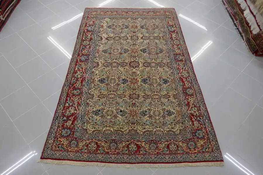 Antico Tappeto Nain Tudeshk Persia 225×149-N.14592