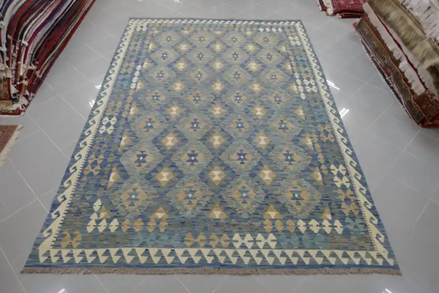 Kilim Afghano 300×210-N.14564