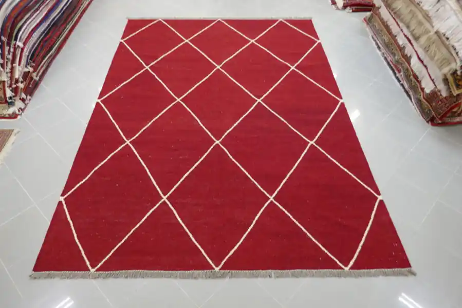 Kilim Afghano Berbero 291×206-N.14561