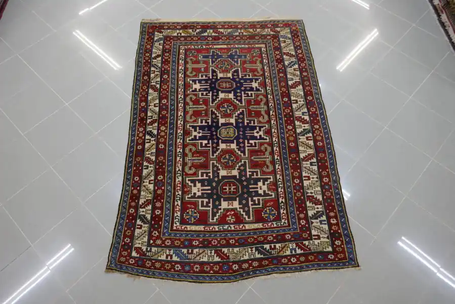 Antico Tappeto Caucaso Lesghi 179×120-N.14555