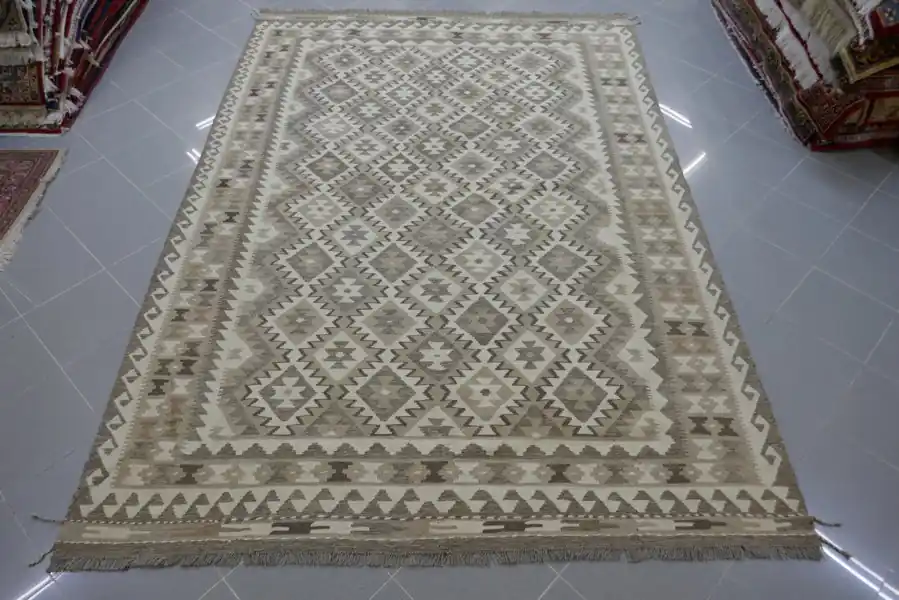 Kilim Afghano 293×204-N.14562