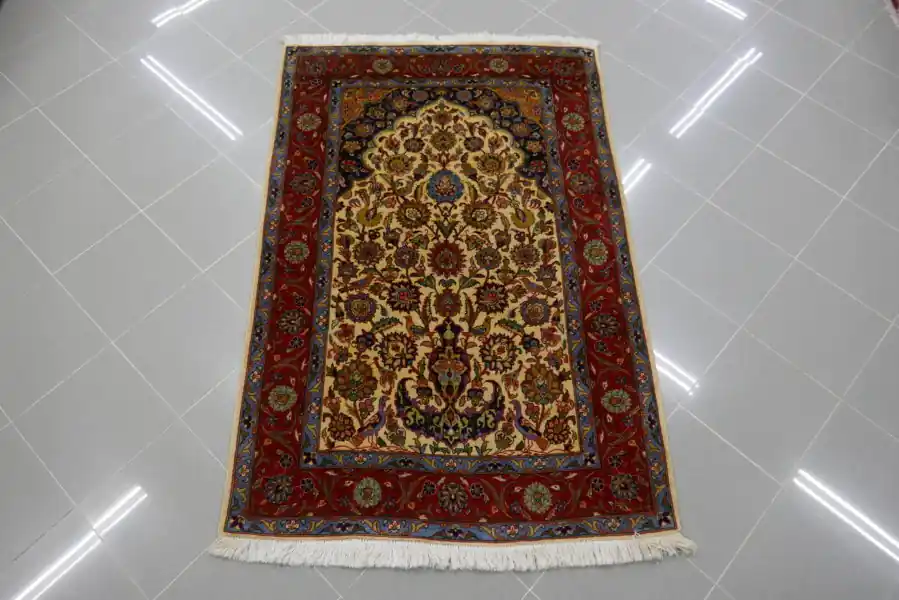 Tappeto Persiano Saruk Preghiera 165×110-N.13863