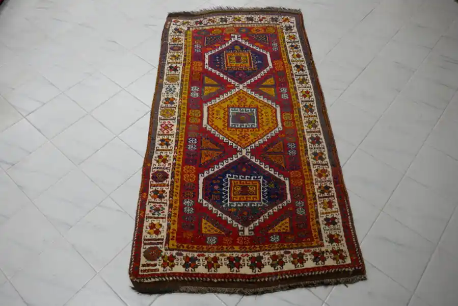 Antico Tappeto Turco Yuruk 231×116-N.10767
