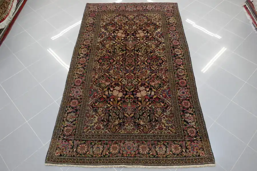 Antico Tappeto Isfahan Persia 225×135-N.14508