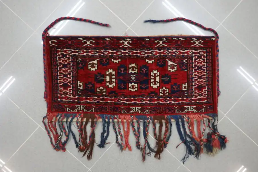 Piccolo Antico Joval Yomut Turcomanno Persia 76×35-N.573