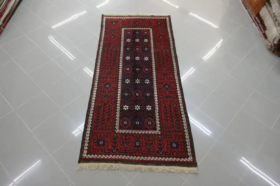 Antico Tappeto Baluci Persia 205×95-N.979
