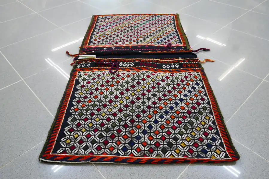 Antico Khorjin Gashgai Persia 90x48x2-N.998