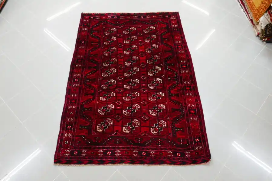 Tappeto Bukhara Tekke Turcomanno 191×133-N.14332