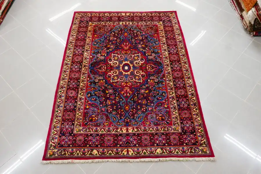 Tappeto Bakhtiari Bibibaft Persia 200×147-N.14440