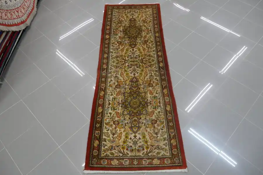 Passatoia Fondoletto Kum Fondo Avorio Persia 201×70-N.14333