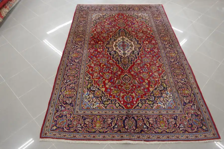 Tappeto Persiano Keshan Classico 227×147-N.11552