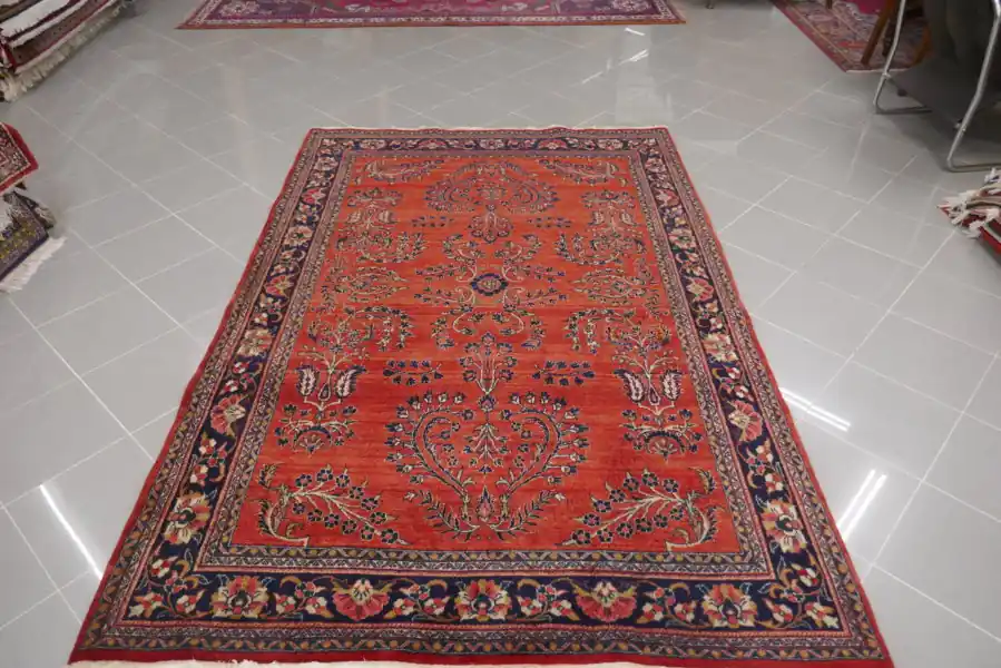 Tappeto Persiano Saruk da Salotto 238×158-N.13971