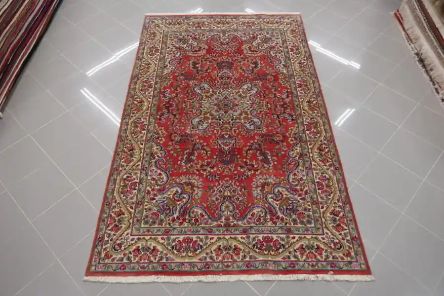 Tappeto Persiano Kirman da Salotto 237×147-N.14230