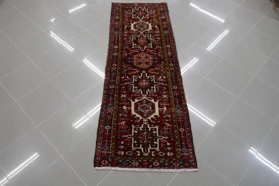 Passatoia Fondoletto Persiana Gharajeh 188×63-N.14119
