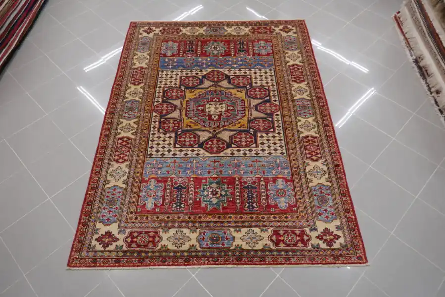 Tappeto Salotto Uzbek Kazak Extra 210×156-N.14235