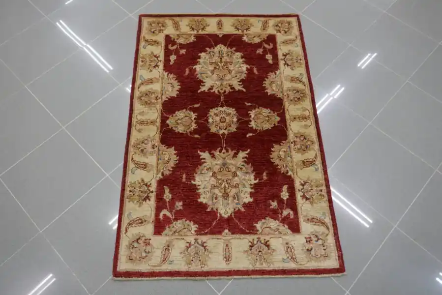 Piccolo Tappeto Ziegler Extra Rosso 120×79-N.12922
