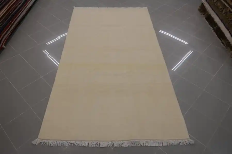 Tappeto Persiano Gabbeh Gashgai Fondo Avorio 250×140-N.14025