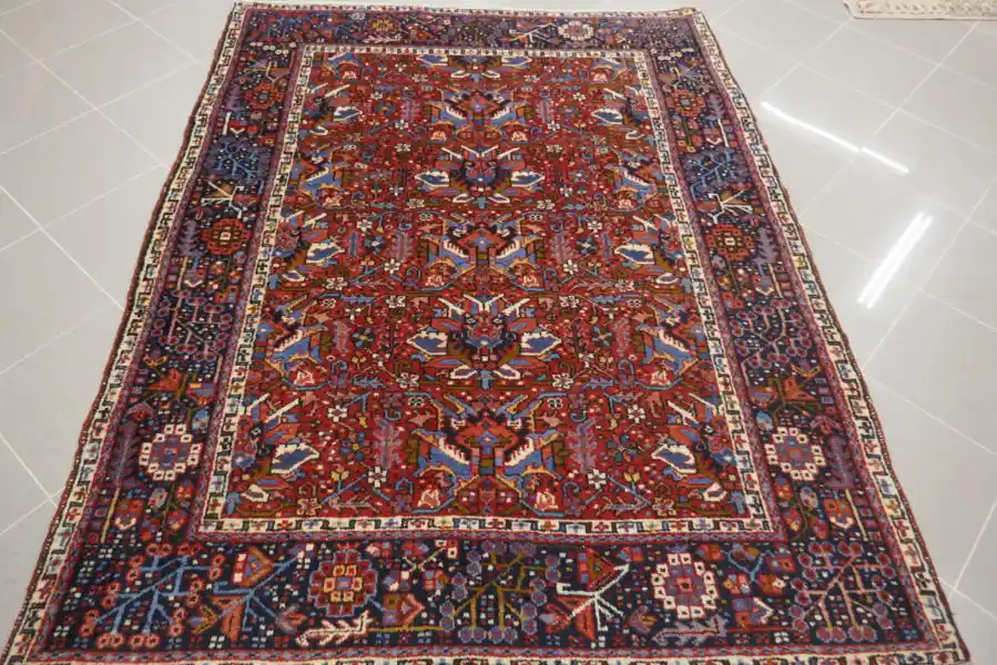 Antico Tappeto Persiano Gharajeh 188×147-N.12625