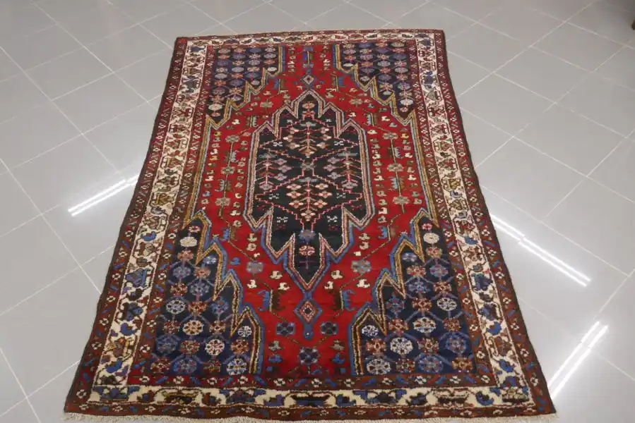 Tappeto Persiano Mazlaghan Antico 187×130-N.14200