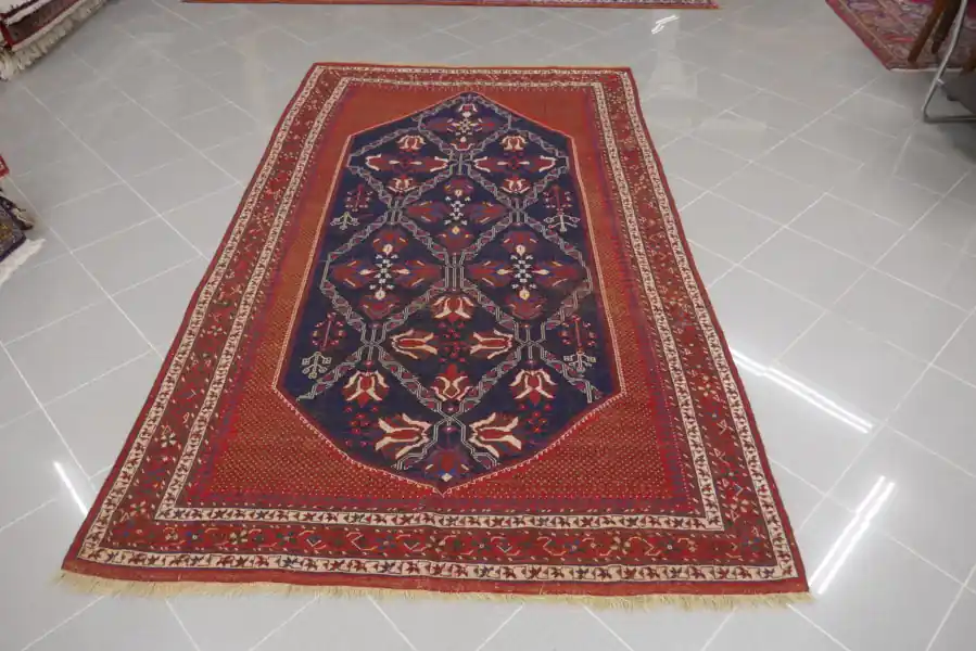 Tappeto Persiano Afshari Antico 260×153-N.13963