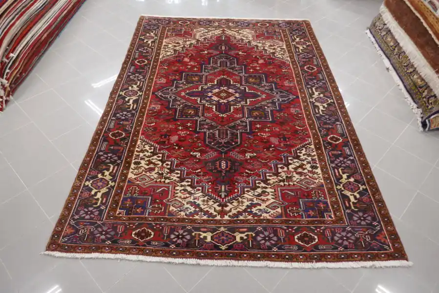 Tappeto Persiano Heriz 295×202-N.12546
