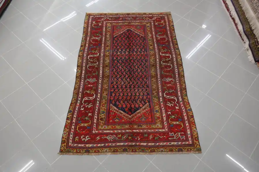 Tappeto Persiano Curdo Kolyai Antico 195×125-N.13874