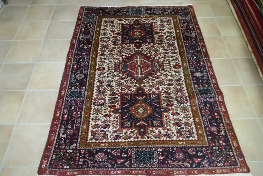 Tappeto Persiano Gharajeh 195×147-N.11977
