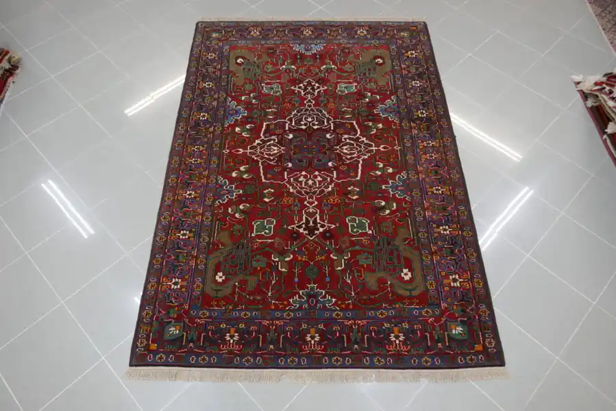 Antico Tappeto Persiano Azarbaijan 205×142-N.12548