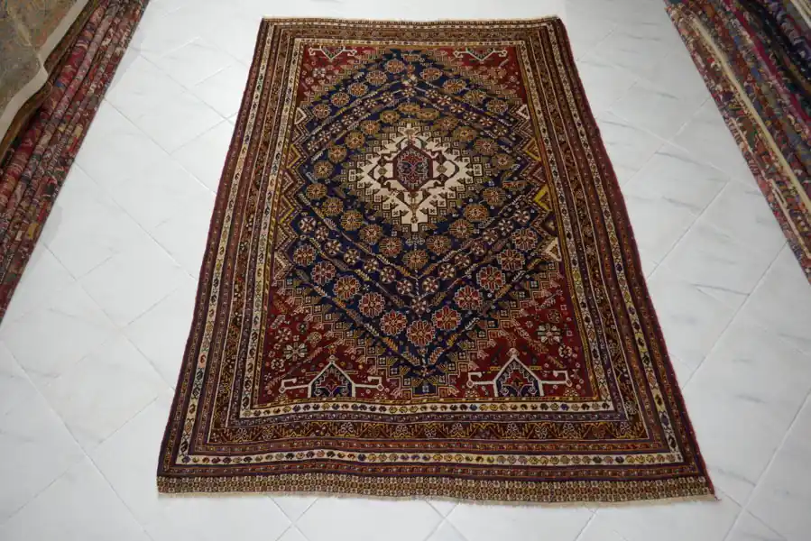 Tappeto Persiano Gashgai Antico 236×156-N.10978