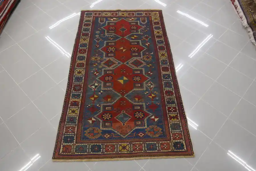 Tappeto Caucaso Shirvan Akstafa Antico 200×117-N.13878
