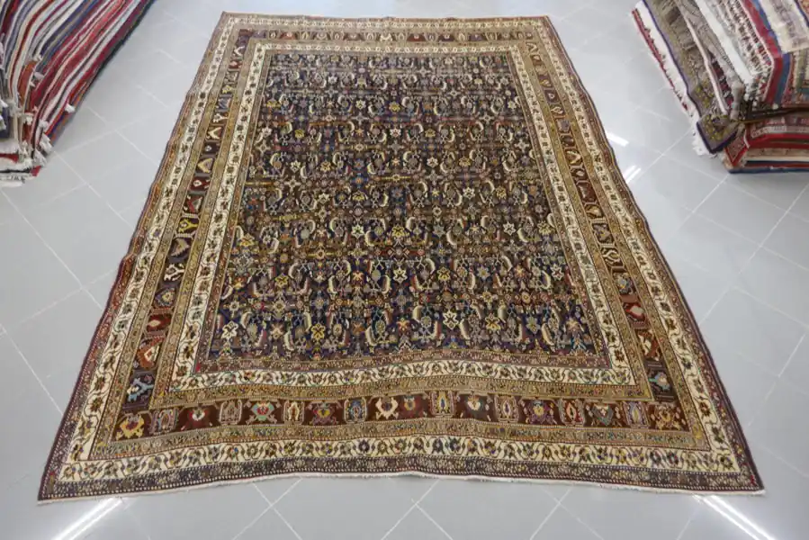 Antico Tappeto Gashgai Kashkuli Persia 311×220-N.13852